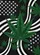 Emerald Green Cannabis Leaves White Stars Stripes - Patriotic Cannabis Enthusiast Home Decor Gift Garden Flag - 6