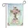 He is Risen Cross Bunnies Easter Eggs Spring Flowers - Easter Celebration Decor Garden Flag - 3