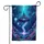 Bioluminescent Underwater City - Home Decor Gift for Fantasy Lover Garden Flag - 3