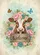 Fluffy Calf Floral Wreath Welcome Sign - Farmhouse Home Decor Gift for Cow Lover Garden Flag - 6