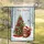 Red Squirrel Robin Christmas Tree Presents Snow Scene Merry Christmas - Holiday Gift Garden Flag - 5
