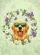 Golden Retriever Green Sunglasses Floral Daisy Wreath - Home Decor Gift for Dog Lovers Garden Flag - 6