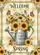 Farm Fresh Watering Can Sunflowers Butterflies - Welcome Spring Decor Garden Flag - 6