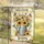 Farm Fresh Watering Can Sunflowers Butterflies - Welcome Spring Decor Garden Flag - 5
