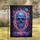 Melting Human Skull Psychedelic Floral - Surreal Home Decor Gift for Skull Lover Garden Flag - 1