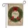 Christmas Wreath Cardinals Peace - Holiday Home Decor Gift Garden Flag - 3