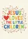 Jesus Loves Little Children Heart Vine - Christian Home Decor Gift for Families Garden Flag - 6