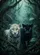 Majestic White Leopard Powerful Black Panther Jungle - Wildlife Lover Gift Garden Flag - 6