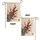 East Asian Cherry Plum Blossoms Calligraphy Seal Tree Branch - Home Decor Gift Garden Flag - 4