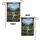 Alpine Mountain Stags Doe Fawn Wildlife - Home Decor Gift for Wildlife Lover Garden Flag - 4