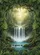Majestic Multi-Tiered Waterfall Pristine Pool Tropical Jungle - Home Decor Gift for Nature Lover Garden Flag - 6