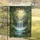 Majestic Multi-Tiered Waterfall Pristine Pool Tropical Jungle - Home Decor Gift for Nature Lover Garden Flag - 5