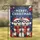 Husky Puppies Santa Hats Christmas Ornaments Winter Holiday Home Decor Dog Lover Gift Garden Flag - 1