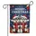 Husky Puppies Santa Hats Christmas Ornaments Winter Holiday Home Decor Dog Lover Gift Garden Flag - 3