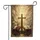Happy Easter Stone Cross Bibles Lilies Olive Branch Sunburst - Easter Holiday Home Decor Gift Garden Flag - 3