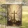 Happy Easter Stone Cross Bibles Lilies Olive Branch Sunburst - Easter Holiday Home Decor Gift Garden Flag - 5