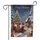 Gnomes Christmas Tree Snowy Village Gingerbread House - Christmas Decor Gift Garden Flag - 3