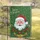 Cheerful Santa Holly Jingle Bells Snowflakes - Christmas Winter Gift Garden Flag - 5