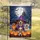 Happy Dogs Halloween Costumes Haunted Castle - Halloween Party Gift for Dog Lover Garden Flag - 5