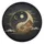 Golden Metallic Yin Yang Symbol Night Sky Mountains - Balance Seeker Home Decor Gift Spare Tire Cover - 2