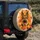 German Shepherd Autumn Leaves Wood Grain - Fall Season Decor Dog Lover Gift Spare Tire Cover - 4