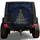 Paw Print Christmas Tree Garland - Christmas Gift for Pet Lover Spare Tire Cover - 1