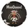 Humorous Turkey Cow Costume Red Wattle MooOoooo - Farmhouse Decor Gift for Cow Lover Spare Tire Cover - 2