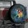Stylized Parrot Sunglasses Hawaiian Shirt Fishing Lure - Ocean Decor Gift Spare Tire Cover - 3