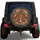 Upside Down Turkey Saying Autumn Leaves - Thanksgiving Holiday Gift Spare Tire Cover - 1