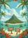 Paradise Found Island Dreams Tropical Mountain - Home Decor Gift Garden Flag - 6