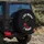 Black Cat 'I DO WHAT I WANT' Text - Independent Spirit Gift for Cat Lovers Spare Tire Cover - 4