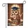 Wise Owl Graduation Cap Diploma Academic Study Books - Graduation Gift for Graduates Garden Flag - 3
