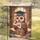 Wise Owl Graduation Cap Diploma Academic Study Books - Graduation Gift for Graduates Garden Flag - 5
