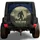 Bigfoot American Flag Forest Wilderness - Outdoor Lover Gift for Bigfoot Fan Spare Tire Cover - 1