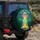 Pink Flying Saucer Alien Cat Abduction 'WE WANT THE CATS' - UFO Fan Gift Spare Tire Cover - 4