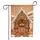 Gingerbread House Sprinkle Candy Wreath Reindeer Men - Christmas Holiday Party Garden Flag - 3