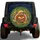 Cartoon Turkey Football Player Autumn Leaves - Thanksgiving Gift for Football Fan Spare Tire Cover - 1