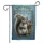 Grey Squirrel Bird Feeder Empty Message - Wildlife Lover Home Decor Gift Garden Flag - 3