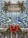 Winter Welcome Sign Chickadee Blue Jay Holly Berries - Welcome Home Decor Gift Garden Flag - 6