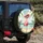 Pink Flamingo Sun Hat Sunglasses Tropical Beach - Beach Life Accessory Spare Tire Cover - 4