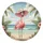 Pink Flamingo Sun Hat Sunglasses Tropical Beach - Beach Life Accessory Spare Tire Cover - 2