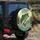 Leaping Bass Fishing Forest Landscape - Fishing Enthusiast Gift for Fishermen Spare Tire Cover - 4