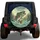 Leaping Bass Fishing Forest Landscape - Fishing Enthusiast Gift for Fishermen Spare Tire Cover - 1