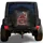 Distressed American Flag Maltese Cross Firefighter - First Responder Gift for Firefighters Spare Tire Cover - 1