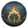 Campfire Mountain Forest Scene Twilight - Outdoor Adventure Trip Gift Spare Tire Cover - 2