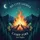 NO CITY LIGHTS CAMP FIRE Starlit Night Mountains - Camping Trip Essentials Spare Tire Cover - 5