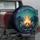 NO CITY LIGHTS CAMP FIRE Starlit Night Mountains - Camping Trip Essentials Spare Tire Cover - 3