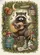 Raccoon Guitar Wild Animals Nature Scene - Nature Lover Home Decor Gift Garden Flag - 6