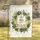 Baby Safari Animals Giraffe Gold Leaves - Baby Shower Gift for New Parents Garden Flag - 1