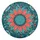 Sunflower Teal Chevron Core Coral Leopard Petals Botanical Vines - Home Decor Gift for Garden Lover Spare Tire Cover - 2